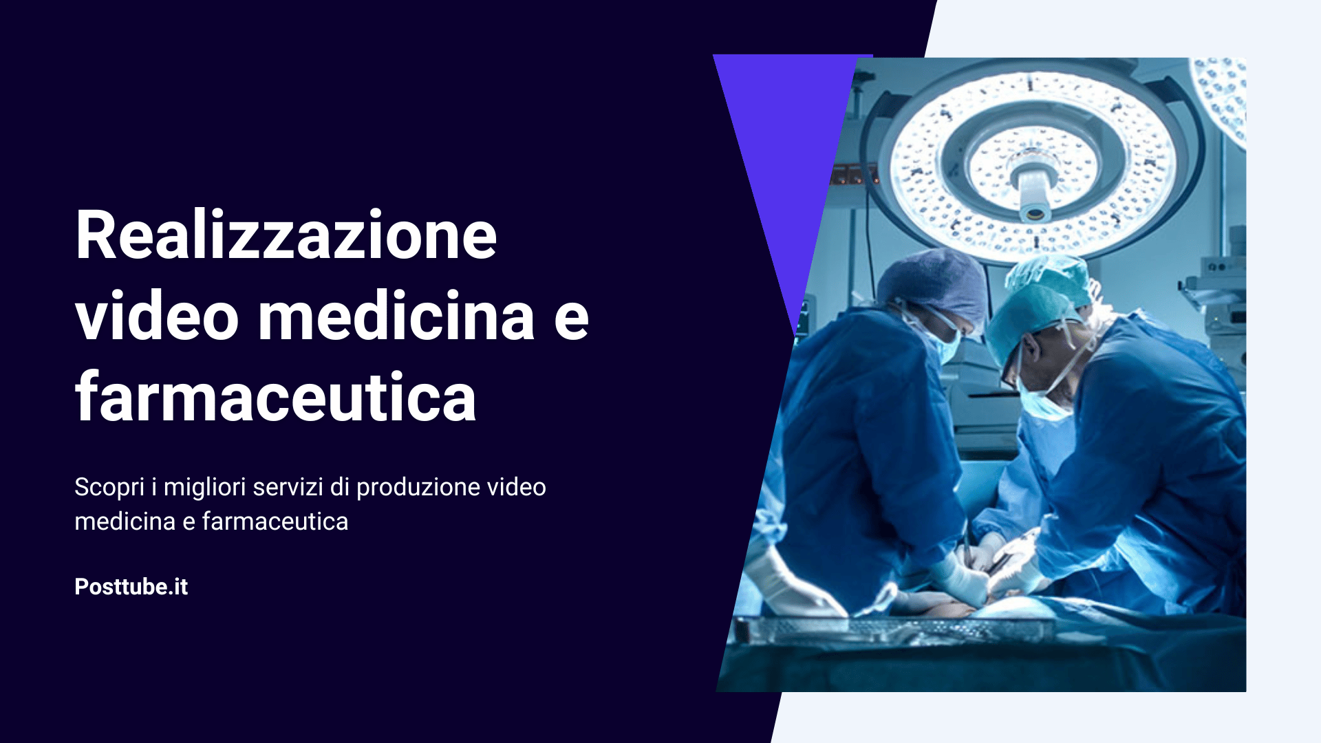 realizzazione video medicina e farmaceutica